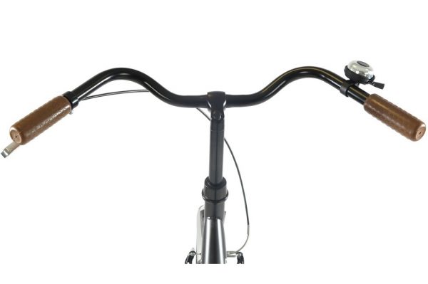 Highlander city damesfiets mat zwart