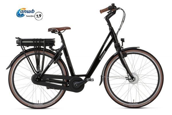 Popal E-Volution 5.0 Elektrische Damesfiets 28 inch Shiny Black