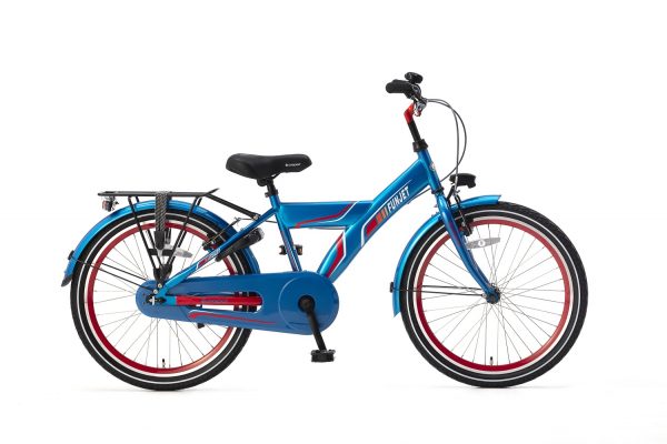 Popal FunJet X Jongensfiets 22 inch blauw rood