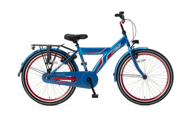 Popal FunJet X Jongensfiets 24 inch blauw rood