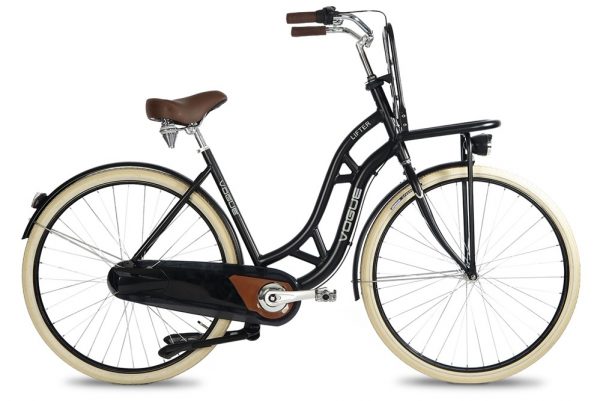 Vogue Lifter dames transportfiets mat zwart