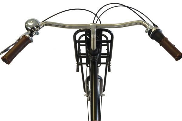 Vogue elite plus heren transportfiets mat Zwart