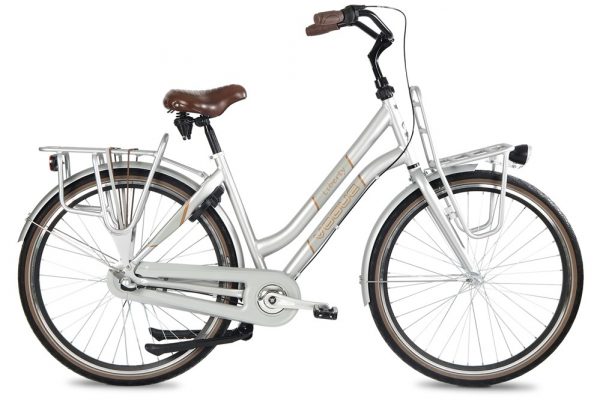 Vogue liberty dames transportfiets grijs