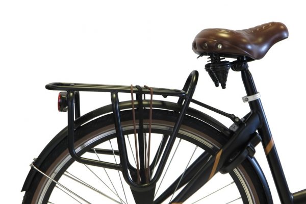 Vogue liberty dames transportfiets mat Zwart