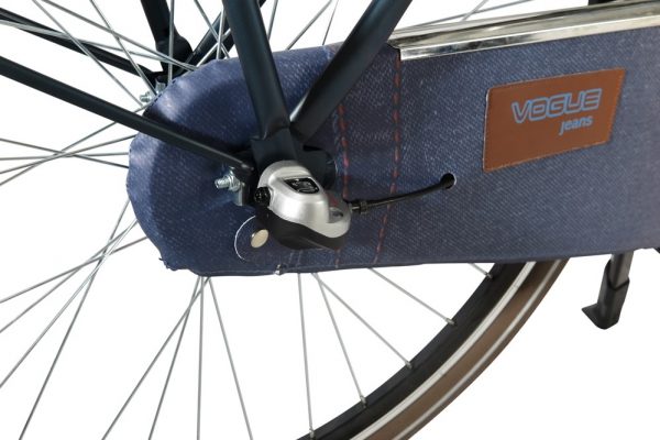 Vogue transport dames transportfiets jeans blauw