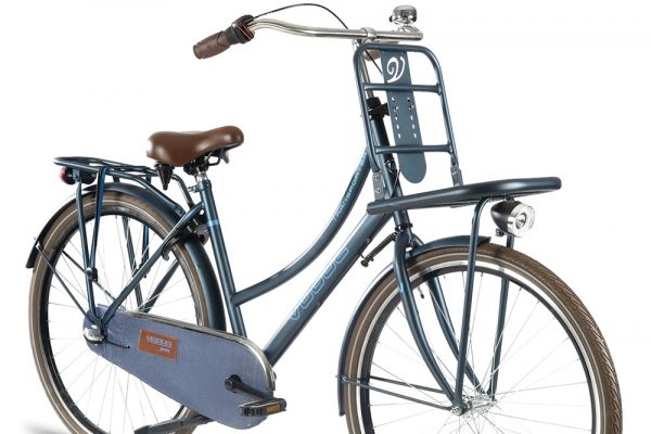 Vogue transport dames transportfiets jeans blauw