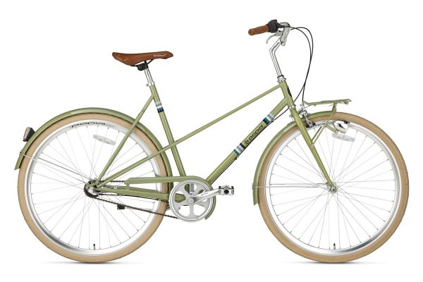 popal capri N3 damesfiets olive green
