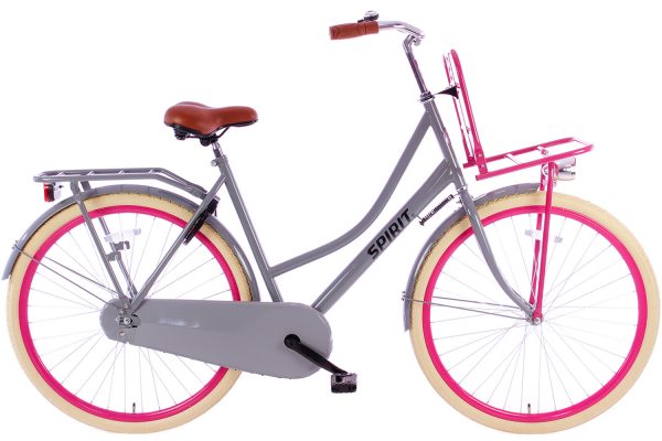 spirit-omafiets-plus-grijs-roze