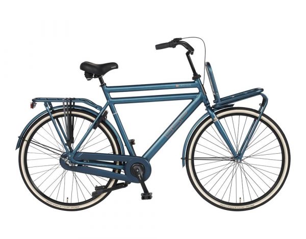 BSP Metropolis herenfiets 28 inch transportfiets -heren-azuur blauw