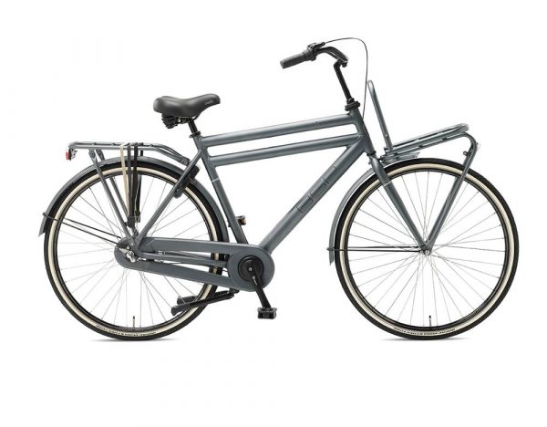 BSP Metropolis herenfiets 28 inch transportfiets -heren-platina Grijs