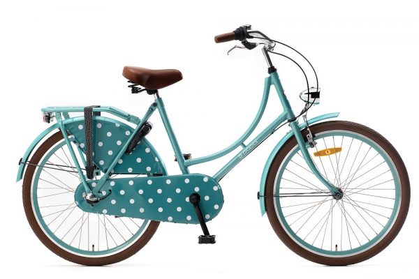 popal omafiets 24 inch zee groen met 3 versnellingen