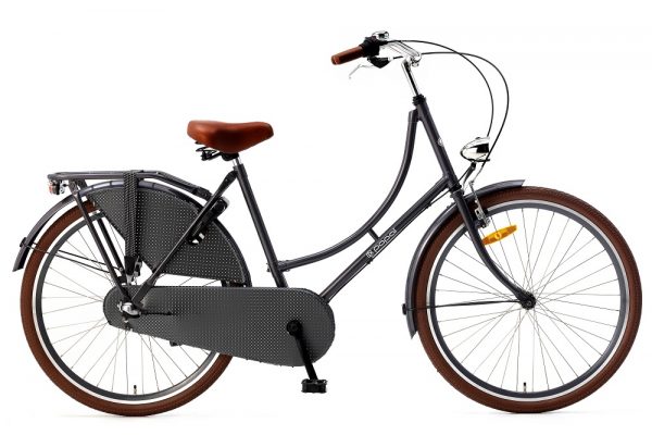 popal omafiets 26 inch grijs met 3 versnellingen