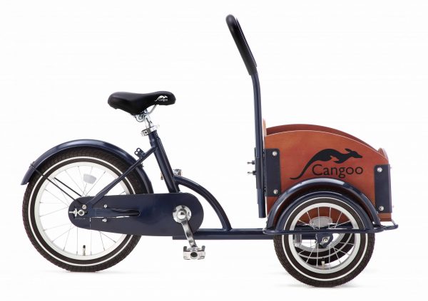 Cangoo Bakfiets Mini kids blauw