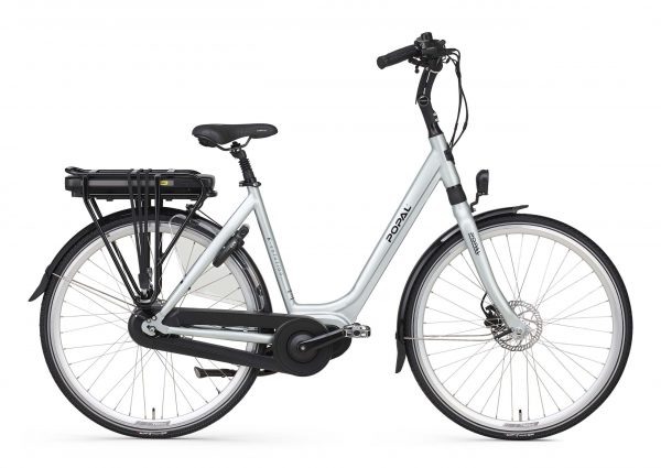 Popal E-Volution 12.1 Elektrische damesfiets 28 inch Silver mint