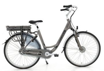 Vogue-Basic-Matt-Grey Elektrische fiets 28 inch