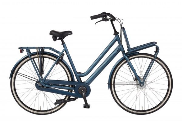 BSP-Metropolis Plus N7 2019-Dames-Blauw Mat-BSP Transportfietsen