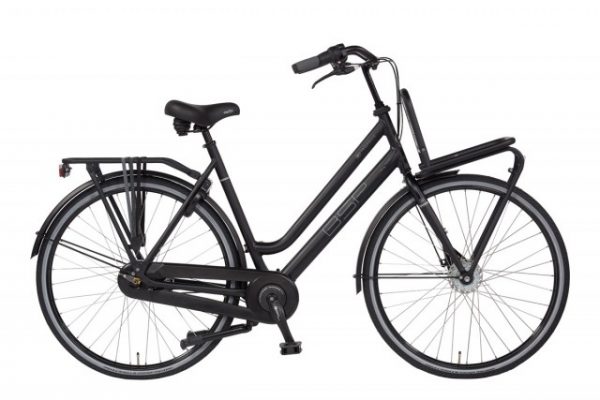BSP-Metropolis Plus N7 2019-Dames-ZwartMat-BSPTransportfietsen