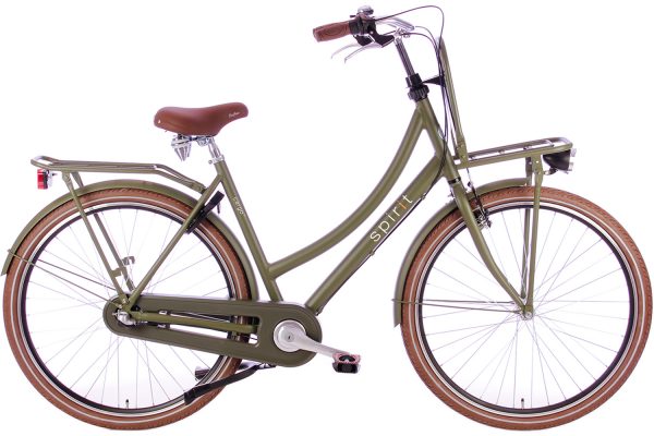 Spirit Cargo Plus Transportfiets N3 Mat-Groen