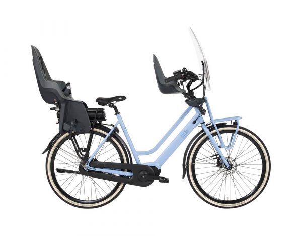 BSP LA Dolce Vita Elektrische fiets 28 inch transportfiets Middenmotor_la_dolce_vita_e_zacht_blauw_mat