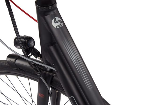 BSP Voyager Elektrische fiets Damesfiets 28 inch e-bike Mat-zwart_2019_dames_black_mat 2019_voyager_e_detail_ii