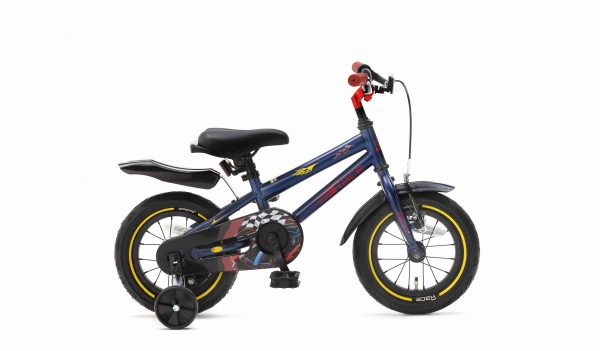 Popal Race Jongens fiets 12 inch Blauw