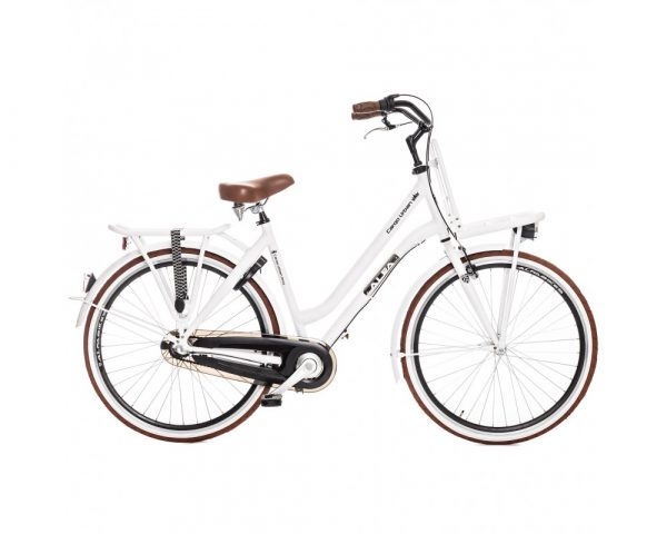 ALFA CARGO TRANSPORTFIETS DAMES URBAN KING NEXUS 3 28 INCH 52CM - MAT WIT