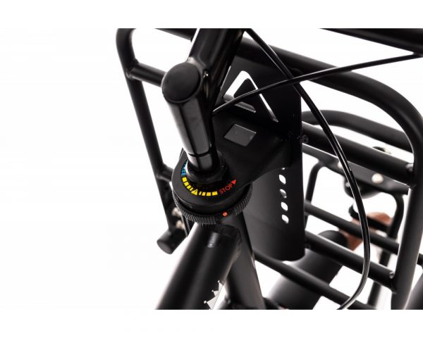 ALFA CARGO TRANSPORTFIETS DAMES URBAN KING NEXUS 3 28 INCH - 52CM - MAT ZWART 4