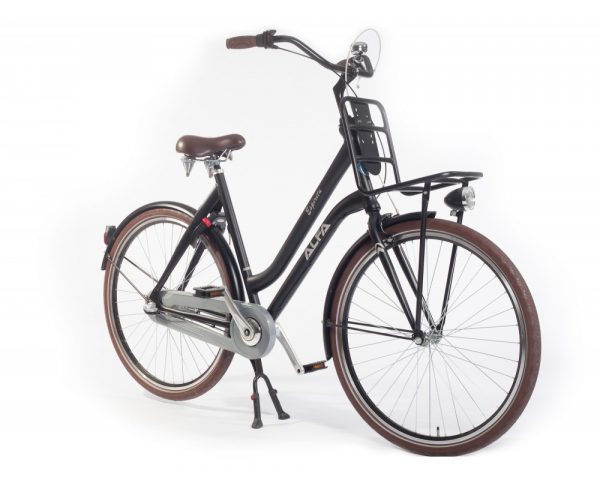 ALFA ESPIRITU DAMESFIETS 28 INCH 57CM NEXUS 3 SP MAT ZWART é