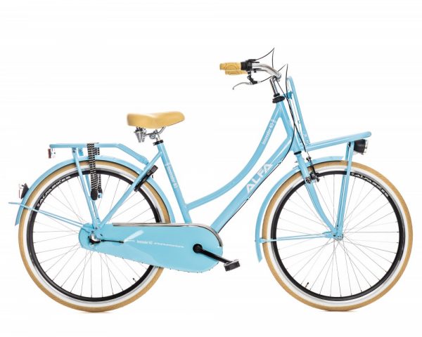 ALFA INNOVADOR TRANSPORTFIETS Damesfiets 28 INCH 53CM 3 SP blauw
