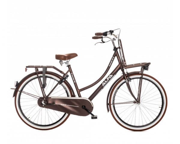 ALFA INNOVADOR TRANSPORTFIETS Damesfiets 28 INCH 53CM 3 SP mat Bruin