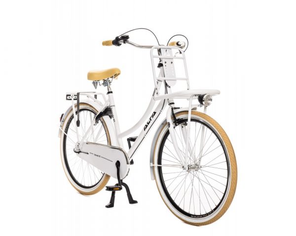 ALFA INNOVADOR TRANSPORTFIETS Damesfiets 28 INCH 53CM 3 SP mat wit 2