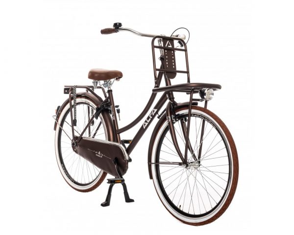 ALFA TRANSPORTFIETS DAMES INNOVADOR 28 INCH 53CM 1 VERS. MAT DONKERBRUIN 2