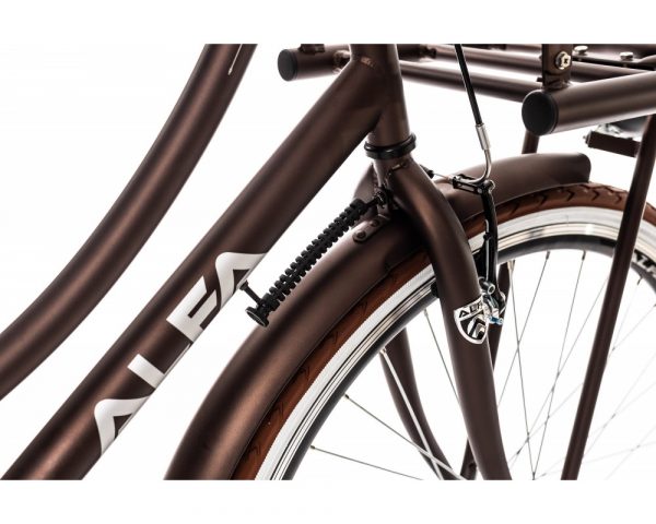 ALFA TRANSPORTFIETS DAMES INNOVADOR 28 INCH 53CM 1 VERS. MAT DONKERBRUIN 3