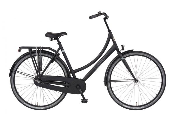 BSP brave-damesfiets 28 inch Stadsfiets-black-mat