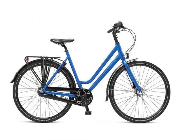 BSP stadsfiets 28 inch damesfiets voyager-dames-platina-summerblue mat 2019