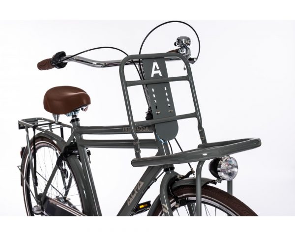 alfa transportfiets 28 inch Herenfiets muis Grijs zij aanzicht 2