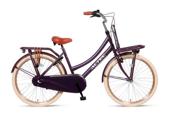 Altec-Dutch-meisjesfiets-24inch-Transportfiets-N3-Violet