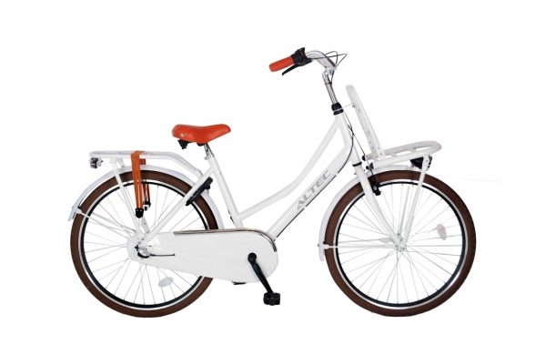 Altec-Dutch-meisjesfiets-26inch-Transportfiets-N3-Snow-White