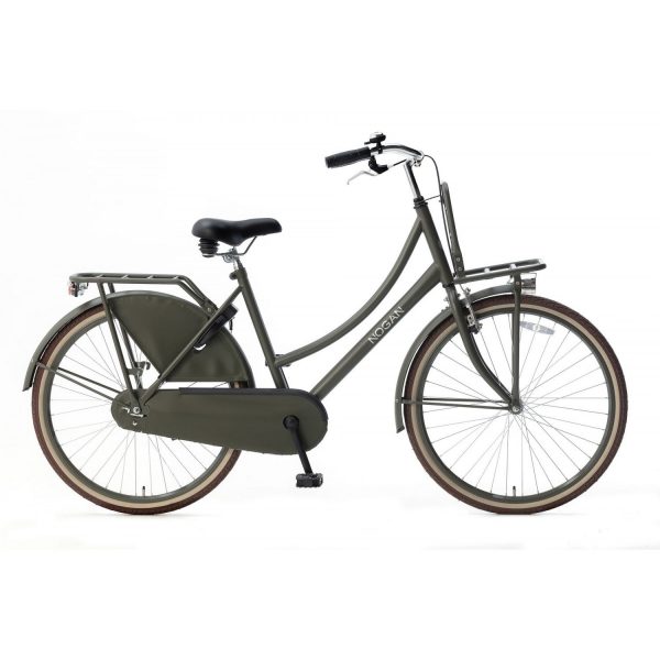 Nogan Vintage 26 inch Transportfiets Army Green Spirit Cargo Transportfietsen Popal Daily Dutch