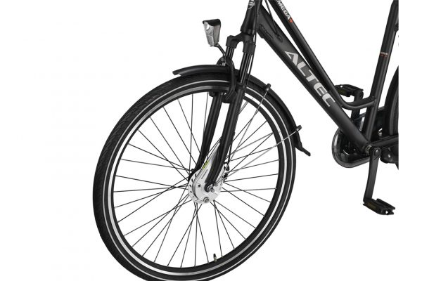 Altec-Omega-Plus-28-inch-Damesfiets stadsfiets-N7-50cm-Mat-Zwart