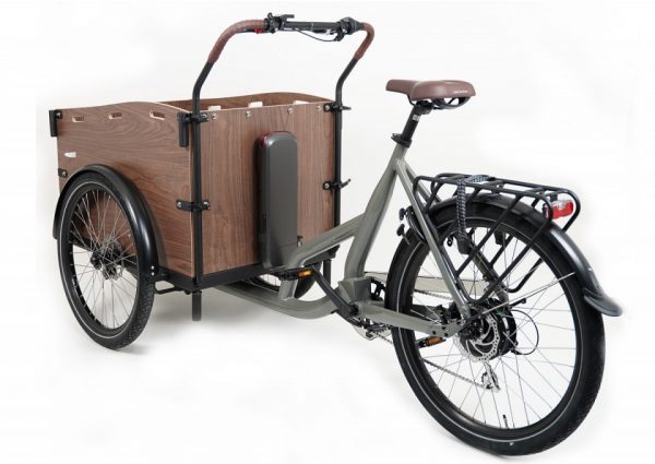 Cortoba-Urban-Deluxe-elektrische-bakfiets-Grijs-bruin-4