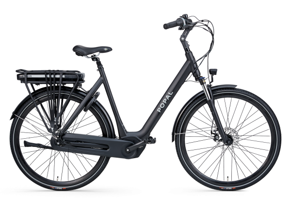 Vidar E bike Popal Elektrische fiets Vidar damesfiets elektrisch mat zwart