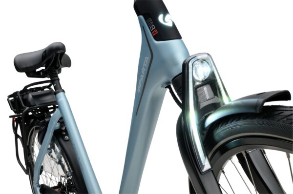 Sparta A-Shine Energy M8b Dames lage instap Egean Blue Front lamp