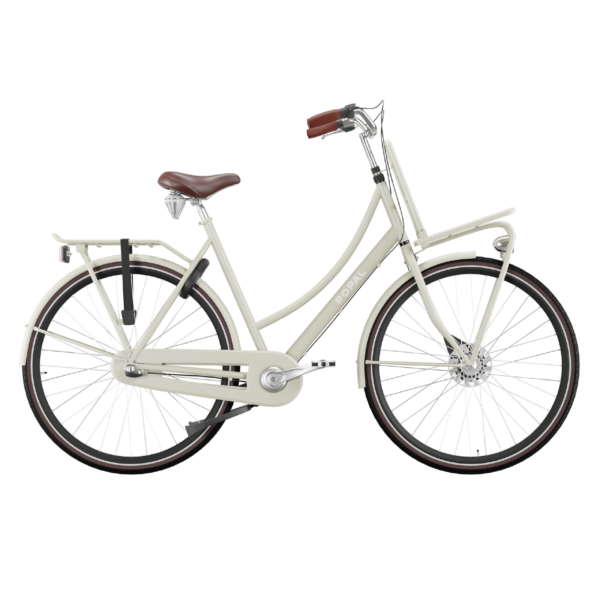 Popal transportfiets creme beige kleur transportfiets damesfiets meisjesfiets transportfiets 5.1 Cosmic Sand_1268_1920x1920