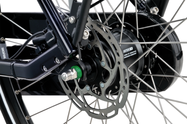 Batavus E-finez herenfiets elektrische 28inch detail