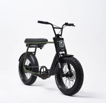 Phatfour FLX Army Green Front View Fatbike electric