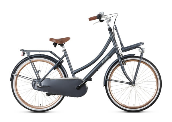 Meisjesfiets Transportfiets Popal Daily Dutch Basic+ 26 Petrol 26 inch S050126 meisjesfiets met versnellingen
