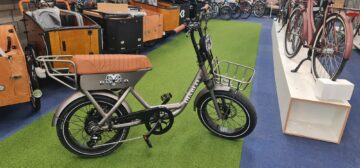 Troy Diablo X1 elektrische Fatbike Snorfiets Platina grey 15Ah