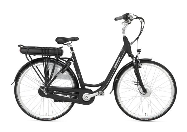 Popal Sway Dames elektrische fiets 28 inch mat zwart