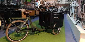 Keewee bakfiets Army Green